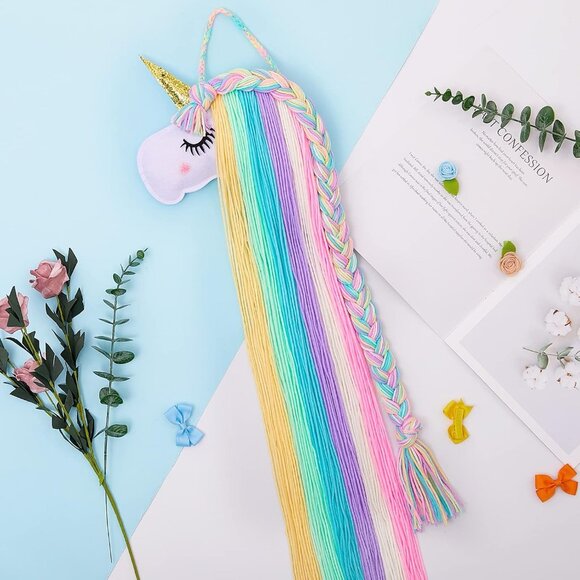 Unicorn Hair Accessory Wall Display Organizer - Picture 2 of 13